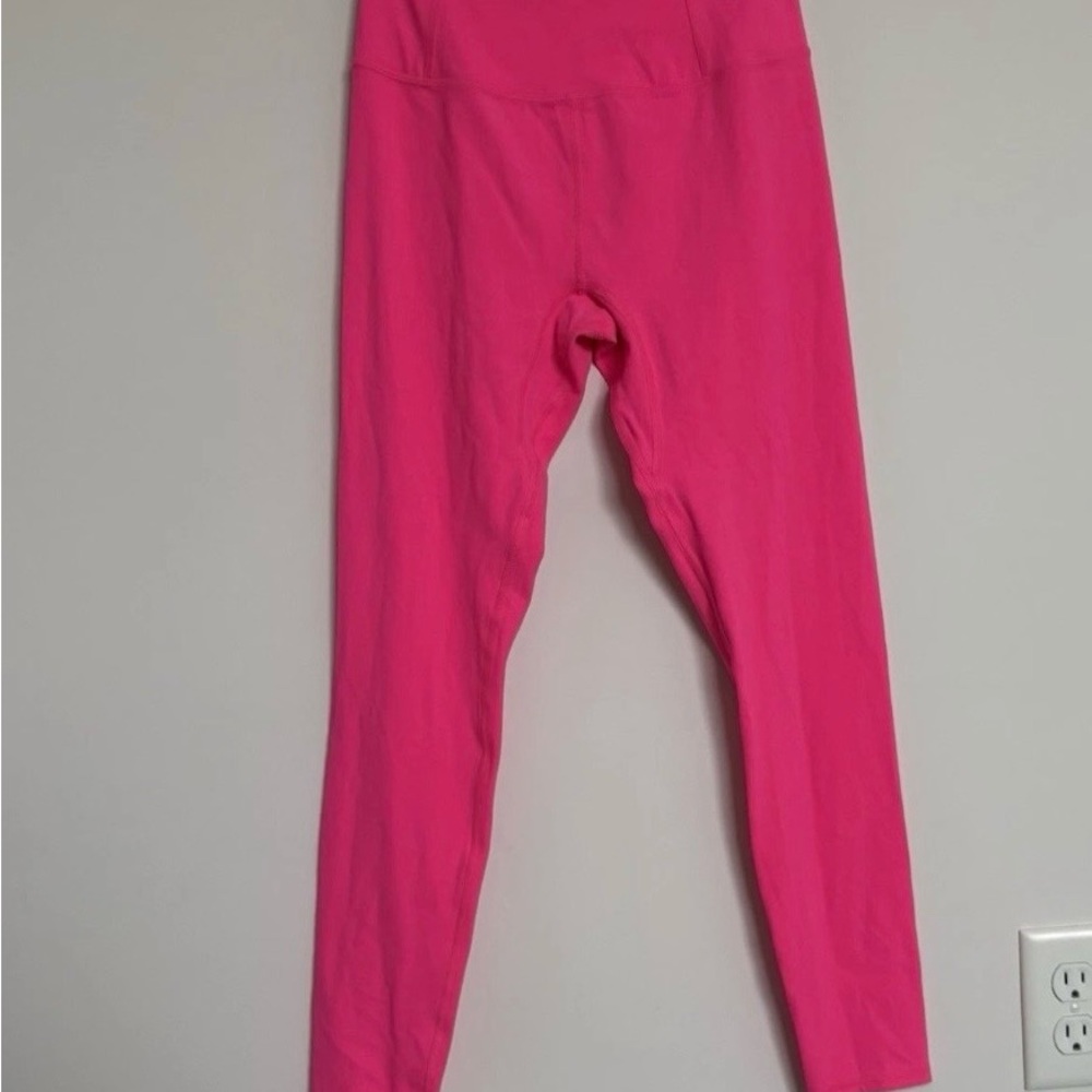 Hot Pink Free People Movement Pink Leggings